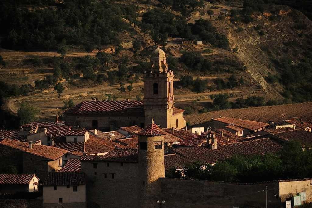Las Moradas Del Temple Mirambel  Buitenkant foto